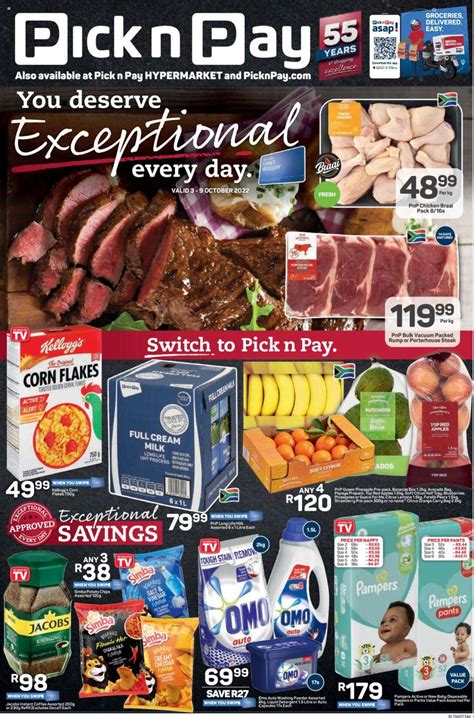 Pick n Pay catalogue & specials ️ 22.08 until 08.09.